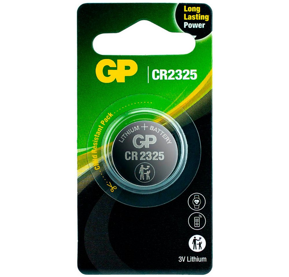Gp GP Knopfzelle CR2325 3,0 V Batterie von Gp