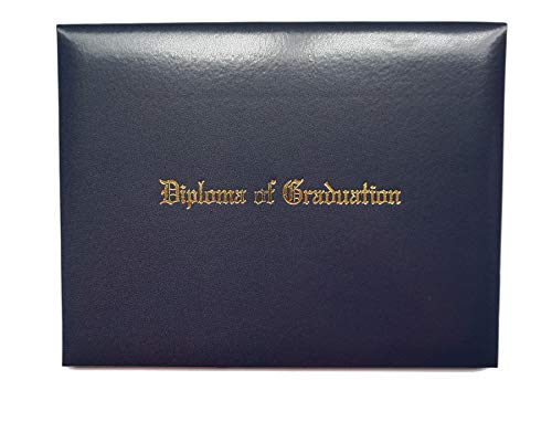 Diploma Cover Smooth Imprinted"Diploma Of Graduation" Certificate Cover Grad days Navy Blau Diploma Cover Smooth Imprinted"Diploma Of Graduation" Certificate Cover Grad days Navy Blau von Grad Days