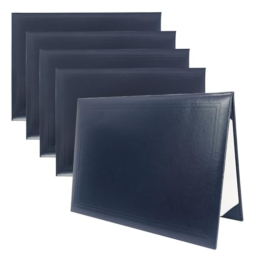 GraduatePro A4 Urkundenmappe Zertifikat Halter Schutzhülle Pappe Diplom Dokument Cover Marineblau 5 Stück GraduatePro A4 Urkundenmappe Zertifikat Halter Schutzhülle Pappe Diplom Dokument Cover Marineblau 5 Stück von GraduatePro