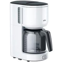Braun KF 3120 PurEase Filter-Kaffee-Maschine weiß von Braun