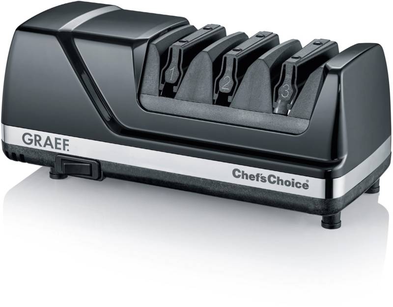 CX 125 SlicedKitchen Messerschärfer schwarz CX 125 SlicedKitchen Messerschärfer schwarz von Graef