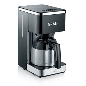 GRAEF FK 412 Kaffeemaschine silber, 8 Tassen von Graef