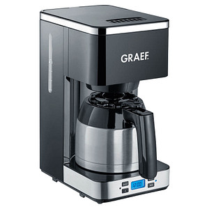 GRAEF FK512 Kaffeemaschine schwarz, 8-12 Tassen von Graef