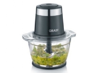 Graef CH502EU, Schwarz, Käse, Fruits, Fleisch, Gemüse, Edelstahl, Glas, 1 l, 500 W von Graef