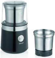 Graef CM102EU CoffeeKitchen Kaffeemühle schwarz / edelstahl (CM102EU) von Graef