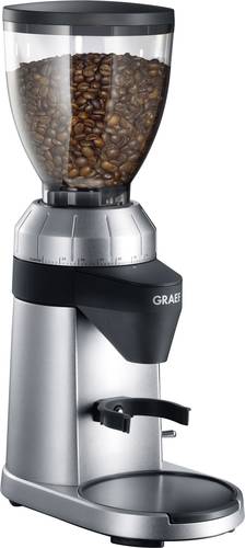 Graef CM800EU CM800EU Kaffeemühle Silber, Schwarz Stahl-Kegelmahlwerk von Graef