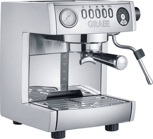 Graef ES850EU Espressomaschine mit Siebträger Aluminium 1470W von Graef