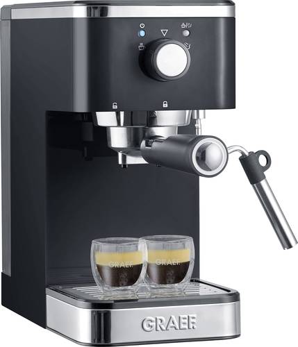 Graef Salita Espressomaschine mit Siebträger Schwarz 1400W Graef Salita Espressomaschine mit Siebträger Schwarz 1400W von Graef