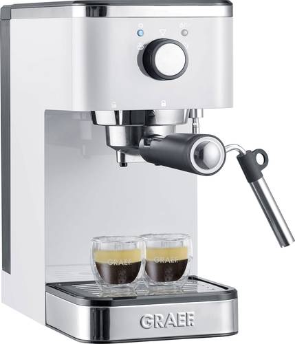 Graef Salita Espressomaschine mit Siebträger Weiß 1400W von Graef