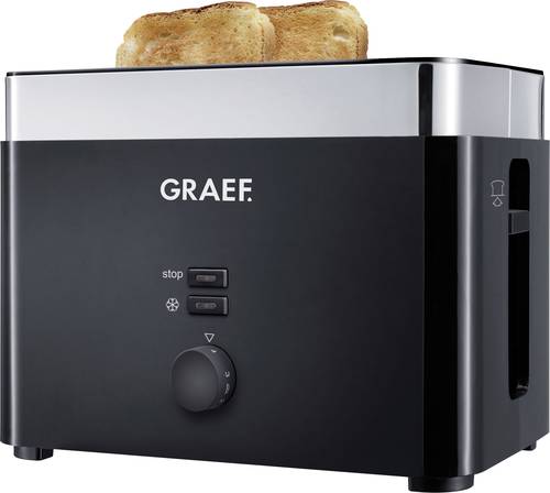 Graef TO 62 Toaster Schwarz von Graef