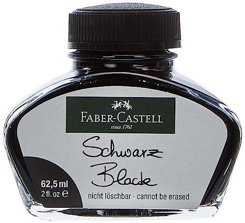 Füllfederhaltertinte Faber-Castell Schwarzer Fläschchen 62,5 ml von Graf von Faber-Castell