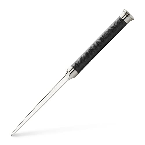 Graf von Faber-Castell 118510 - Brieföffner mit Lederummantelung, schwarz von Graf von Faber-Castell