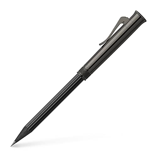 Graf von Faber-Castell 118531 - Perfekter Bleistift mit Verlängerer, Spitzer und Radiergummi, Black Edition von Graf von Faber-Castell