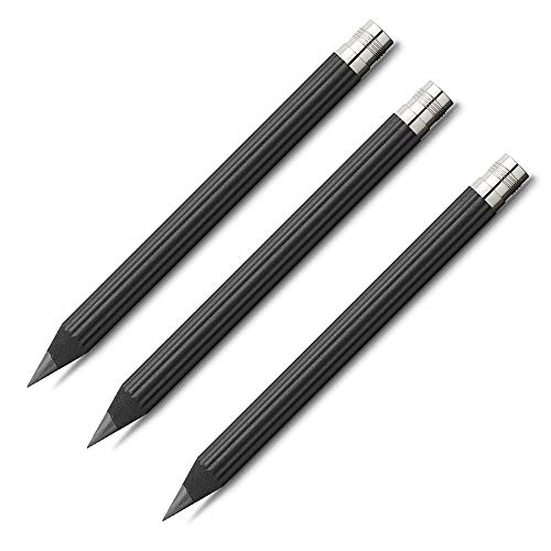 Graf von Faber-Castell 118630 Set Taschenbleistift Magnum 3 Stück, schwarz von Graf von Faber-Castell