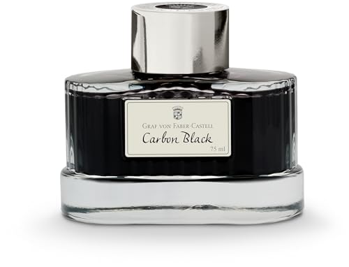 Graf von Faber-Castell 141000 Tintenglas, carbon schwarz Graf von Faber-Castell 141000 Tintenglas, carbon schwarz von Graf von Faber-Castell