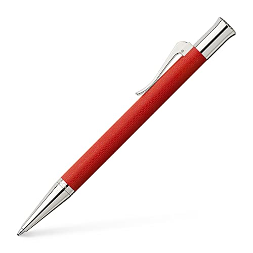 Graf von Faber-Castell 145266 Drehkugelschreiber Guilloche Indian Rot von Graf von Faber-Castell