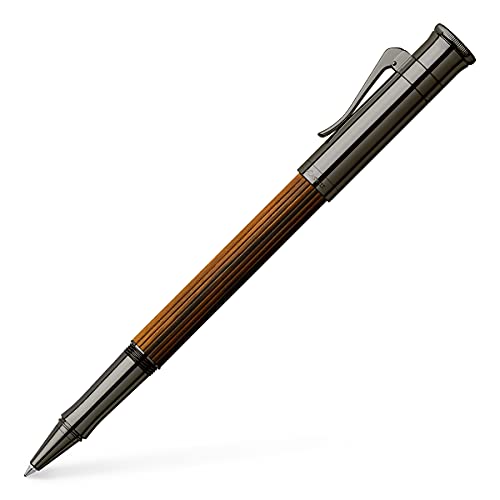 Graf von Faber-Castell 145516 - Tintenroller Classic, Macassar, mit schnell-trocknender Tinte von Graf von Faber-Castell