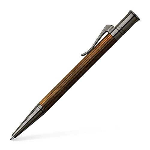 Graf von Faber-Castell 145536 - Drehkugelschreiber Classic, Macassar, Strichbreite B von Graf von Faber-Castell