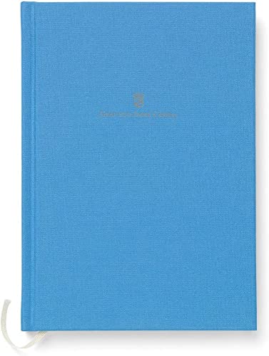 Graf von Faber-Castell 188676 - Notizbuch mit Leineneinband, DIN A5, Gulf Blue, 1 Stück von Graf von Faber-Castell