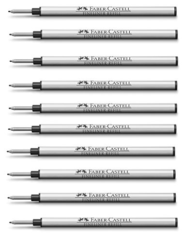 Graf von Faber-Castell Finelinermine schwarz 10 Stück von Graf von Faber-Castell