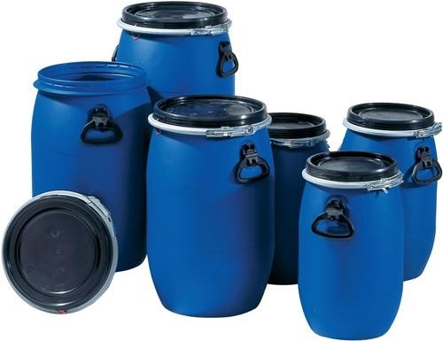 Graf Weithalsfass 30l PE blau 2 Tragegriffe Einfüllöffnung-D.255mm 824400 Graf Weithalsfass 30l PE blau 2 Tragegriffe Einfüllöffnung-D.255mm 824400 von Graf