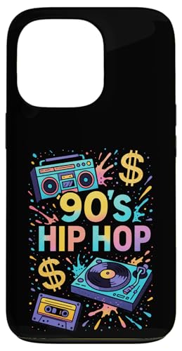 90's Hip Hop - 90s Hiphop Retro Cassette Vinyl Hülle für iPhone 13 Pro von Graffiti Boombox 1990s Old School
