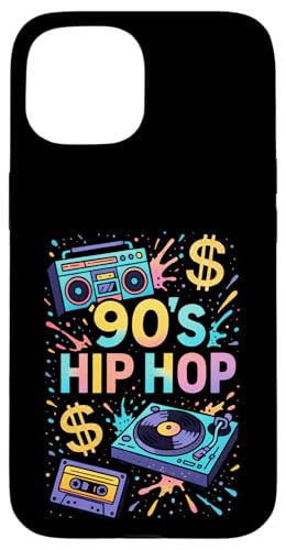 90's Hip Hop - 90s Hiphop Retro Cassette Vinyl Hülle für iPhone 15 90's Hip Hop - 90s Hiphop Retro Cassette Vinyl Hülle für iPhone 15 von Graffiti Boombox 1990s Old School