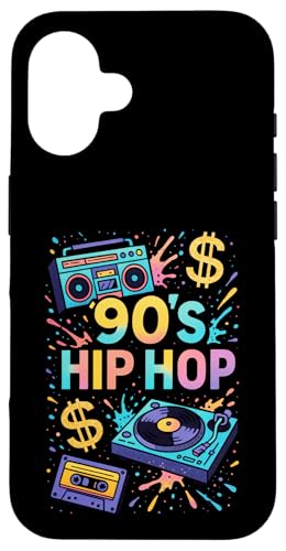 90's Hip Hop - 90s Hiphop Retro Cassette Vinyl Hülle für iPhone 16 90's Hip Hop - 90s Hiphop Retro Cassette Vinyl Hülle für iPhone 16 von Graffiti Boombox 1990s Old School