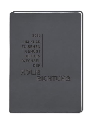 Terminplaner Lederlook 2025 Schwarz: Terminplaner Lederlook A6 Terminplaner Lederlook 2025 Schwarz: Terminplaner Lederlook A6 von Grafik Werkstatt "Das Original"