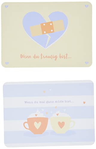 Grafik Werkstatt Geschenk-Box zur Aufmunterung| Karten-Set zum ausfüllen | 20 Karten in hochwertiger Box Grafik Werkstatt Geschenk-Box zur Aufmunterung| Karten-Set zum ausfüllen | 20 Karten in hochwertiger Box von Grafik-Werkstatt