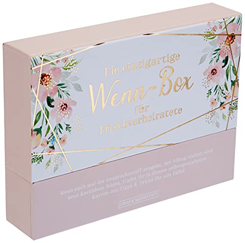 Grafik Werkstatt Geschenk-Box zur Hochzeit| Karten-Set zum ausfüllen | 20 Karten in hochwertiger Box von Grafik-Werkstatt