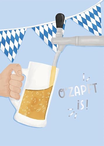 Grafik Werkstatt Glückwunschkarte Geburtstag |Musikkarte mit Sound | Coversong | O'zapft is! von Grafik-Werkstatt