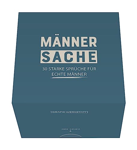 Grafik-Werkstatt Message in a Box | Geschenkidee | 30 Kärtchen zum abreissen | Männersache Grafik-Werkstatt Message in a Box | Geschenkidee | 30 Kärtchen zum abreissen | Männersache von Grafik-Werkstatt