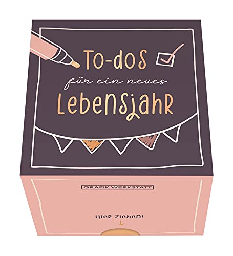 Grafik-Werkstatt Message in a Box | Geschenkidee | 30 Kärtchen zum abreissen | To do Grafik-Werkstatt Message in a Box | Geschenkidee | 30 Kärtchen zum abreissen | To do von Grafik-Werkstatt