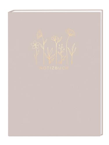 Grafik-Werkstatt Notizbuch Softcover | 148 Seiten gepunktet | 18 x 23,5 cm | Flowers von Grafik-Werkstatt