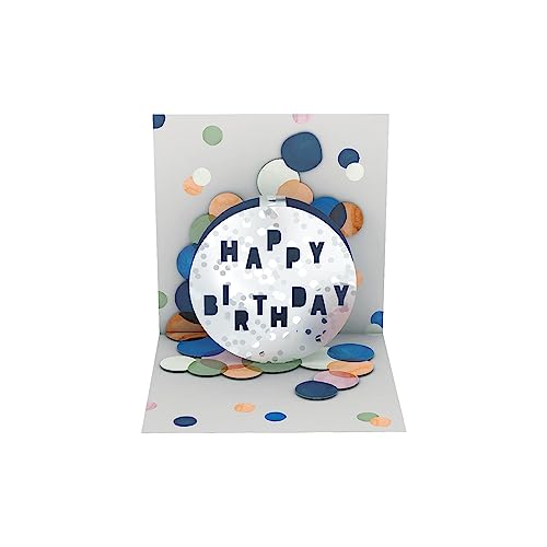 Grafik Werkstatt |Pretty Pop-Up Karte | dreidimensional | Happy Birthday von Grafik-Werkstatt