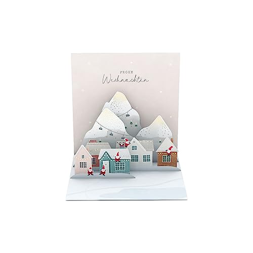Grafik Werkstatt |Pretty Pop-Up Karte | dreidimensional | Weihnachten | Frohe Weihnachten von Grafik-Werkstatt