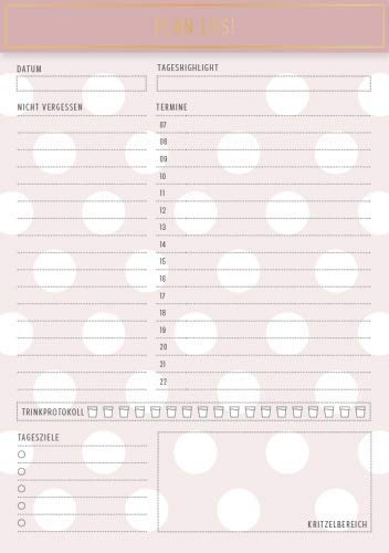Grafik Werkstatt Tages-To-Do-Block mit Goldveredelung | 50 Blatt | Plan los! Grafik Werkstatt Tages-To-Do-Block mit Goldveredelung | 50 Blatt | Plan los! von Grafik-Werkstatt