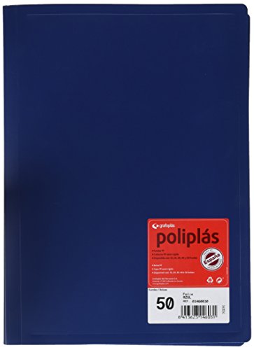 Grafoplas 1155704 Präsentationsmappe 50, Blau von Grafoplás