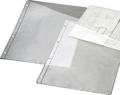 Grafoplas 5756604 Kissenbezüge mit Bohr-PVC, A4, transparent von Grafoplás