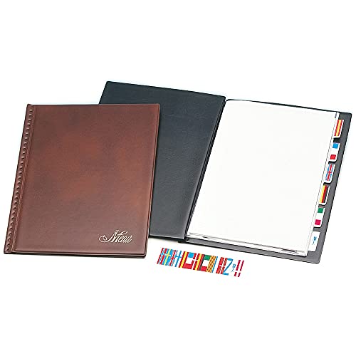 Grafoplás Brieftasche F mit 6 Hüllen, transparent – Schwarz von Grafoplás