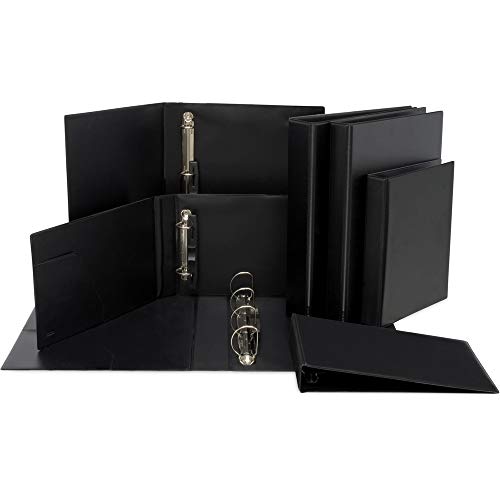 Grafoplás Ordner F 4 Ringe, 40 mm, Schwarz von Grafoplás