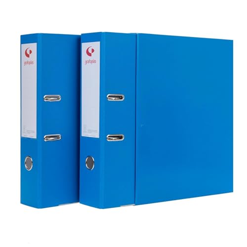 Grafoplás 7279230-Modul, 2 Ordner mit Hebel, 65 mm, Blau Grafoplás 7279230-Modul, 2 Ordner mit Hebel, 65 mm, Blau von Grafoplás