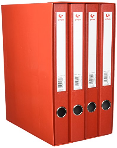 grafoplas 7282451-couverture aus hochwertigem Karton Widerstand Rot von Grafoplás