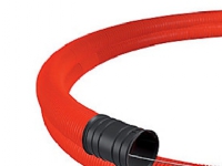 Kabelschutzrohr 40-32mm DV. 50m - mit Zugseil. rot PE. GrainPlastics - (50 Meter) von GrainPlastics BV