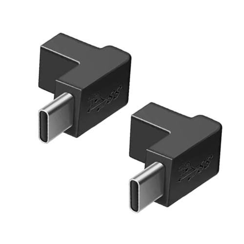 2 x USB-3.1-Typ-C-Adapter mit Buchse / Stecker, Haltbarkeit für stabile Verbindung und verbesserte Büroproduktivität 2 x USB-3.1-Typ-C-Adapter mit Buchse / Stecker, Haltbarkeit für stabile Verbindung und verbesserte Büroproduktivität von Gramigg
