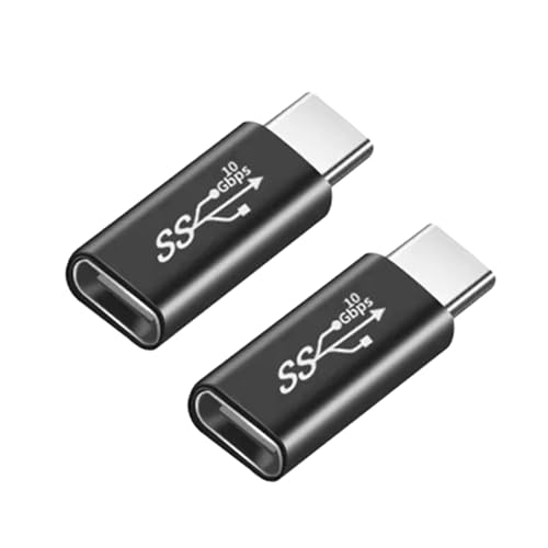 2 x USB-3.1-Typ-C-Adapter mit Buchse / Stecker, Haltbarkeit für stabile Verbindung und verbesserte Büroproduktivität 2 x USB-3.1-Typ-C-Adapter mit Buchse / Stecker, Haltbarkeit für stabile Verbindung und verbesserte Büroproduktivität von Gramigg
