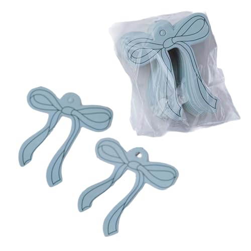 50 Stück Schleifen Papier Hängende Etiketten für Blumen und Grußkarten Dekoration Verpackung Box Deko Zubehör 50 Stück Schleifen Papier Hängende Etiketten für Blumen und Grußkarten Dekoration Verpackung Box Deko Zubehör von Gramigg