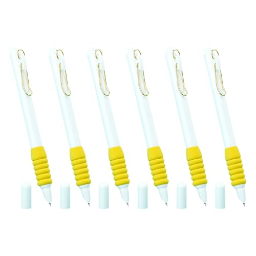 6 Stück einziehbarer Füllfederhalter mit Konverter, 0,38 mm, feine Spitze, nachfüllbar, für Kinder, Studenten, Schreiben, Zeichnen 6 Stück einziehbarer Füllfederhalter mit Konverter, 0,38 mm, feine Spitze, nachfüllbar, für Kinder, Studenten, Schreiben, Zeichnen von Gramigg