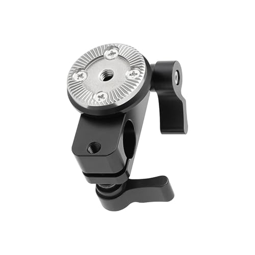 Aluminium-Stangenklemme auf M6-Gewinde-Schraubengriff für DSLR-Kamera-Stabilität Aluminium-Stangenklemme auf M6-Gewinde-Schraubengriff für DSLR-Kamera-Stabilität von Gramigg